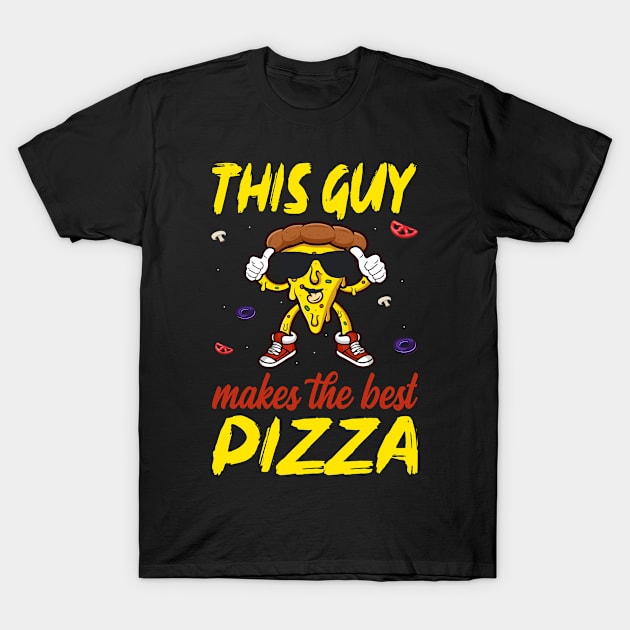 Pizza Chef T-Shirt by BOOBYART